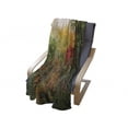 thumbnail image 4 of Garden Soft Flannel Fleece Throw Blanket, Maple Trees in the Fall at Portland Japanese Garden Foggy Morning Scenery, Cozy Plush for Indoor and Outdoor Use, 60" x 80", Red Yellow Green, by Ambesonne, 4 of 6