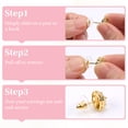 thumbnail image 6 of Cousin DIY Clear Silicone Earring Push Backs, Jewelry Findings, 603 Pc, 6 of 6