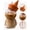 D, variant on 2026 Jack Sipper Cup with Straw - Limited Edition Clear Character Glass Tumbler with Lid - Reusable Ghost Hat Pumpkin Sipper for Halloween Decorations