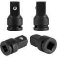 thumbnail image 4 of Adaptador de impacto de 1/2 a 3/4 pulgadas, reductor convertidor de adaptador de llave de tubo de acero al cromo vanadio, 4 of 5