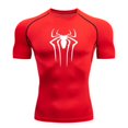 thumbnail image 1 of Camiseta de compresión para hombre, ropa deportiva de superhéroe para gimnasio, correr, Rashgard, de secado rápido, de manga corta, nueva, 1 of 5