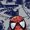 Iris Navy, variant on Marvel Spider-Man Women's Masked Heroine Panels T-Shirt (Iris Navy, S-XXL)