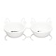 thumbnail image 5 of Cuencos Dobles De Cerámica Para Gatos, Estables Y Fáciles De Limpiar, Cuencos Dobles De Porcelana Para Gatos, Resistencia Al Deslizamiento Con Soporte De Metal Para Perros ANGGREK NO, 5 of 8