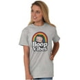 thumbnail image 3 of Betty Boop Cartoon Rainbow Quote Women's Graphic T Shirt Tees Brisco Brands S, 3 of 6