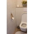 thumbnail image 4 of Nautical Rattan Wall Mounted Paper Towel Holder, Elegant Design With 45Mm X 15Mm Ring Plate, Industrial Elegance 22Mm Rope Diameter For Country Chic Bathrooms, 4 of 4