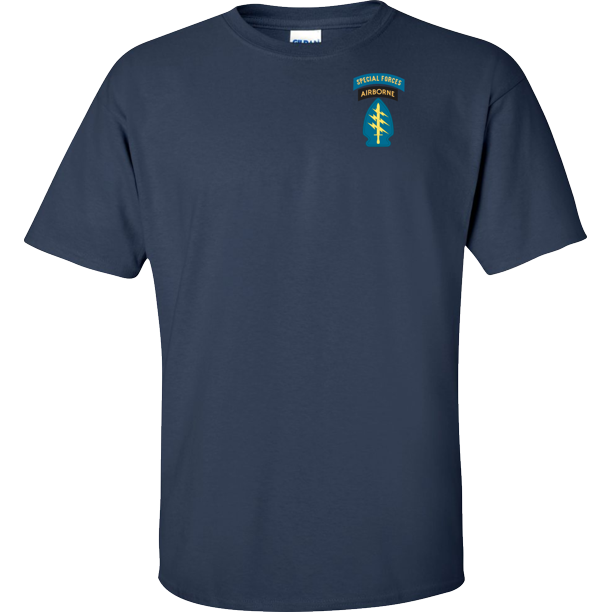 U.S. Army Special Forces Airborne Insignia and Tab Tshirt