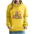 thumbnail image 2 of FDGIU ‌Women's Christmas Hoodies 2025 - Oversized Xmas Tree Print Sweatshirt, Long Sleeve Holiday Pullover Tops, 2 of 4