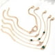 thumbnail image 5 of Conjunto de 5 pulseras de aleación con diamantes de imitación cuadrados verdes para mujer, de verano, para playa, 5 of 8