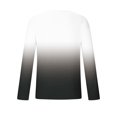 thumbnail image 5 of BXINGOHAI Men's Crewneck Shirts Casual Long Sleeve Tops Fashion Pullover Shirt Big and Tall Shirts Today White,6XL, 5 of 5