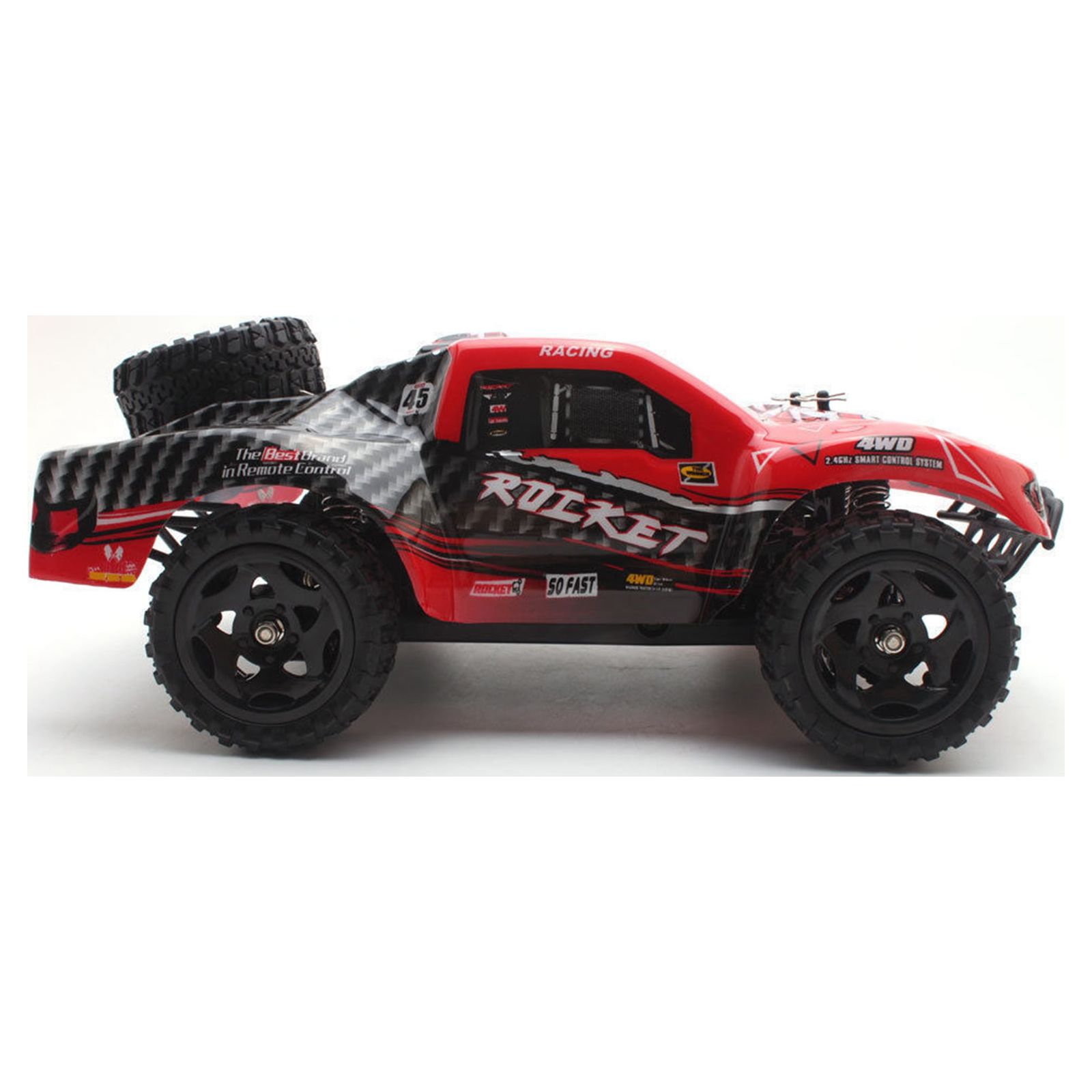 REMO 1621 2.4G 4WD 1/16 50km/h RC Truck Car Waterproof Brushed Short Course - image 3 of 7