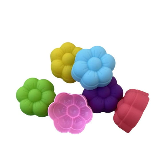 DIY Mould Flower Shape Silicone Candy Cake Flowers Mold Mold Soap F0J3 Ice φв гπ