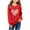 Grey, variant on Milgrthf Valentines Shirt for Women Causal Heart Print Graphic Long Sleeve Loose Fit Pullover Blouse Tops Crewneck Sweatshirt Red 4 Years