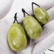 thumbnail image 3 of Juego de 3 huevos de jade natural Yoni Egg para ejercicios de Kegel, músculos del suelo pélvico, fortalecimiento de la libido, de Lucky_B, 3 of 4