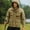 #Khaki, variant on DPTALR Men's Solid Color Outdoor Sports Jacket with Long Sleeves ,Pocket & Zipper for Climbing,Running,Khaki,Big and Tall Men XXXXL