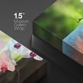 thumbnail image 4 of Romantic Candles and Blooming Cherry Blossoms in a Spa 24 in x 16 in Photography Canvas Art Print, by Wall26, 4 of 5