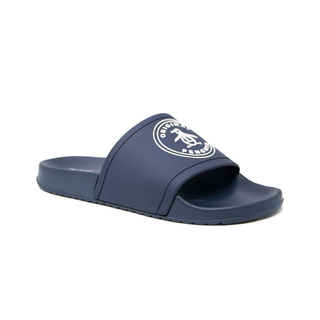 Sandalia Slides Color Azul Marino Talla 28