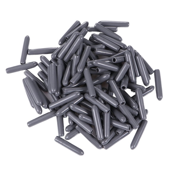 PBPBOX Dishwasher Prong Tip Repair Covers PVC Grey Universal Fit for Home Use 100Pcs