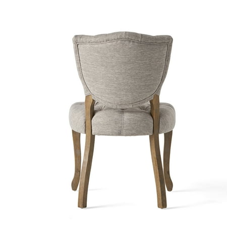 Noble House - Monroe Dining Chair (Set of 2) - Light Gray