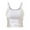 White #715, variant on Bovemsi Women's 2025 Summer Fashion Tank - Workout Ribbed Sleeveless High Neck, Beach Vacation Outfit Camisole for Under Clothes
