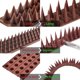 thumbnail image 2 of Repelente de palomas de 5,4 metros, repelente de pájaros para balcón, pinchos para cercas antigatos, pinchos repelentes de pinchos para protección de pájaros en el jardín, 12 paquetes, 2 of 5