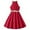Red-1, variant on Girls Halter Neck Yellow Dress Sleeveless Casual A-line Outfits Sundress Summer Dress for 7-8 Years