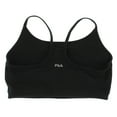 thumbnail image 2 of Fila Embossed Bra Top Womens Sports Bras Size M, Color: Black, 2 of 3