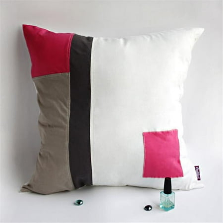 

Onitiva Sweet Lady Knitted Fabric Patch Work Pillow Cushion Floor Cushion