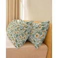 thumbnail image 4 of Green Palm Coastal Body Pillow Cover 20 x 60 Inch Decorative Pillow Cover Summer Tropical Botanical Tree Lumbar Pillowcase Seasonal Rectangle Cushion Case for Couch Sofa Bed Living Room, 4 of 7