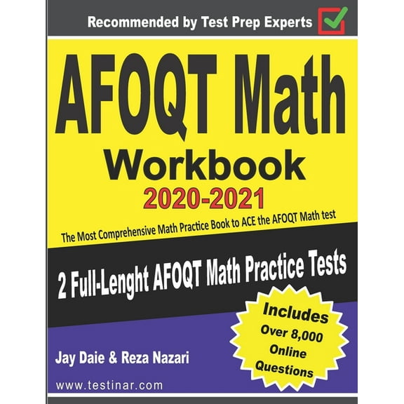 AFOQT Math Workbook 2020-2021: The Most Comprehensive Math Practice Book to ACE the AFOQT Math test (Paperback)