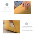 thumbnail image 6 of Beanbag Chair with 29.9 x 26.8 x 23.6''  Padded Sofa Sandbag Chair Cover is Perfect for Any Room with Multiple Colors, 6 of 7