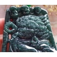 thumbnail image 5 of Certified Icy Green Burma 100% Natural A Jade jadeite pendant Human Skull Head Necklace 648236 TN, 5 of 11