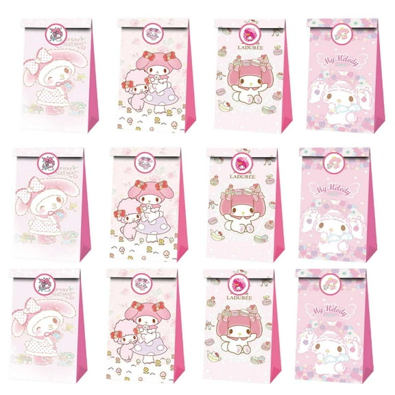 My Melody Candy Bags Birthday Goodie Party Favor Decorations Treat Supplies