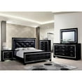 thumbnail image 4 of Furniture of America Rachel Wood 9-Drawer LED Dresser and Mirror in Black, 4 of 6