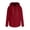 Red, variant on Crew Neck Sweatshirts for Men Casual Short Sleeve Linen Hoodies Button down Pullover Athletic Tops