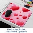 thumbnail image 6 of Valentine's Day Gaming Mousepad Square, 8.3x9.8 Inch Non-Slip Rubber Bottom Printed Mouse Mat for Office and Gaming, 6 of 6