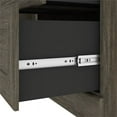 thumbnail image 5 of Bestar 40170-000035 Versatile 3 Drawer Set for 25 in. Shelving Unit&#44; Walnut Gray, 5 of 7