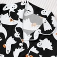 thumbnail image 4 of WOYY Girls Halloween Short Sleeve Button Down Shirt Shorts Pajamas, 2-Piece, Sizes 3-14, 4 of 8