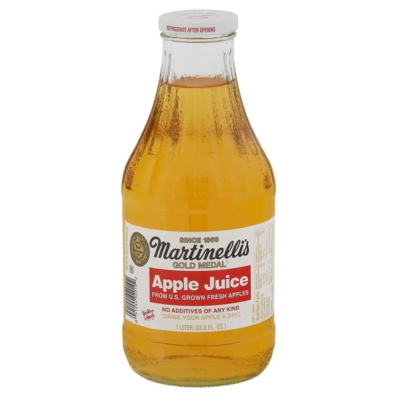 2X - Martinellis Apple Juice, 33.8 Fz