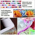 thumbnail image 3 of Dww-30x40cm 5d Diy Diamond Painting Full,lphant#a,diy Diamond Rhinestone, 3 of 5