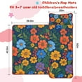 thumbnail image 5 of Pioneer Flower Floral Print Pattern Toddler Nap Mats for Kids Preschool,Sleeping Mat Bag or Kids,Toddler Sleeping Bag,Toddler Nap Mat or Daycare, 5 of 6