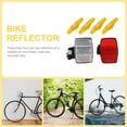 thumbnail image 3 of FENGGUIQU Bike Wheel Reflector Lights Bicycle Reflectors Kit White 1 Set, 3 of 6
