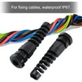 thumbnail image 2 of For Fixing Cables Cable Connectors Cable Glands For Mechanical Control Boxes Black Or White Pg7 M12/Pg9 M16/Pg11, 2 of 5