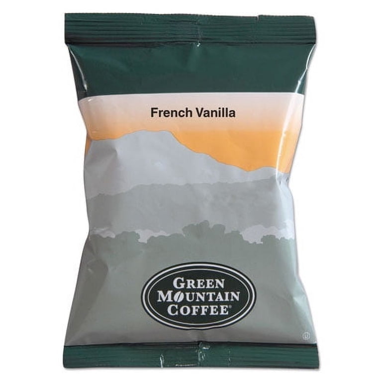 French Vanilla Ground Coffee Fraction Packs, 2.2oz, 50/Carton