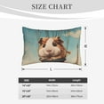 Daiia Hot Air Balloon Guinea Pig Bedding Waterproof Pillow Protector