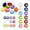 3, variant on CIYISON Party Essential Silicone Glass Decors Fun Silicone Drink Identifiers Drink Accessory for Effortlessly Drink Recognition