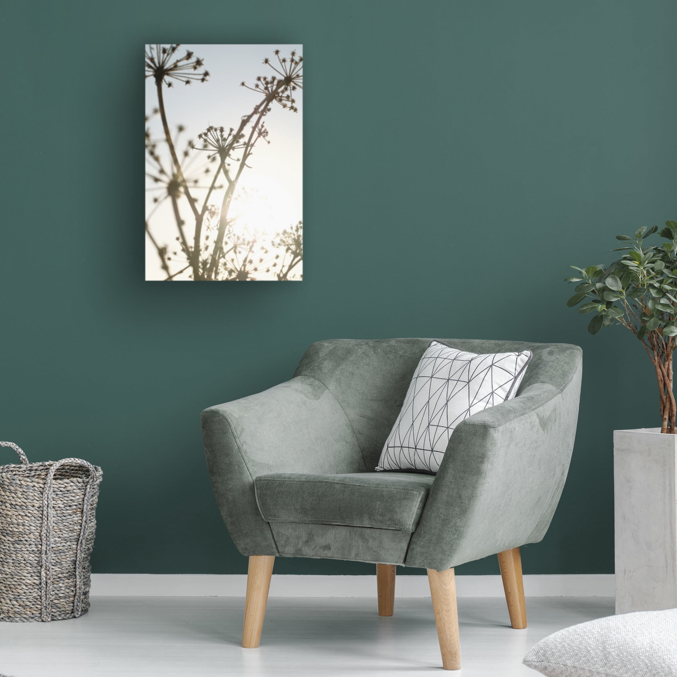 Trademark Fine Art Pictufy Studio III Beach flowers 1 Canvas Wall Art