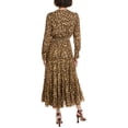 thumbnail image 2 of T Tahari womens  Print Maxi Dress, XL, Tan, 2 of 3