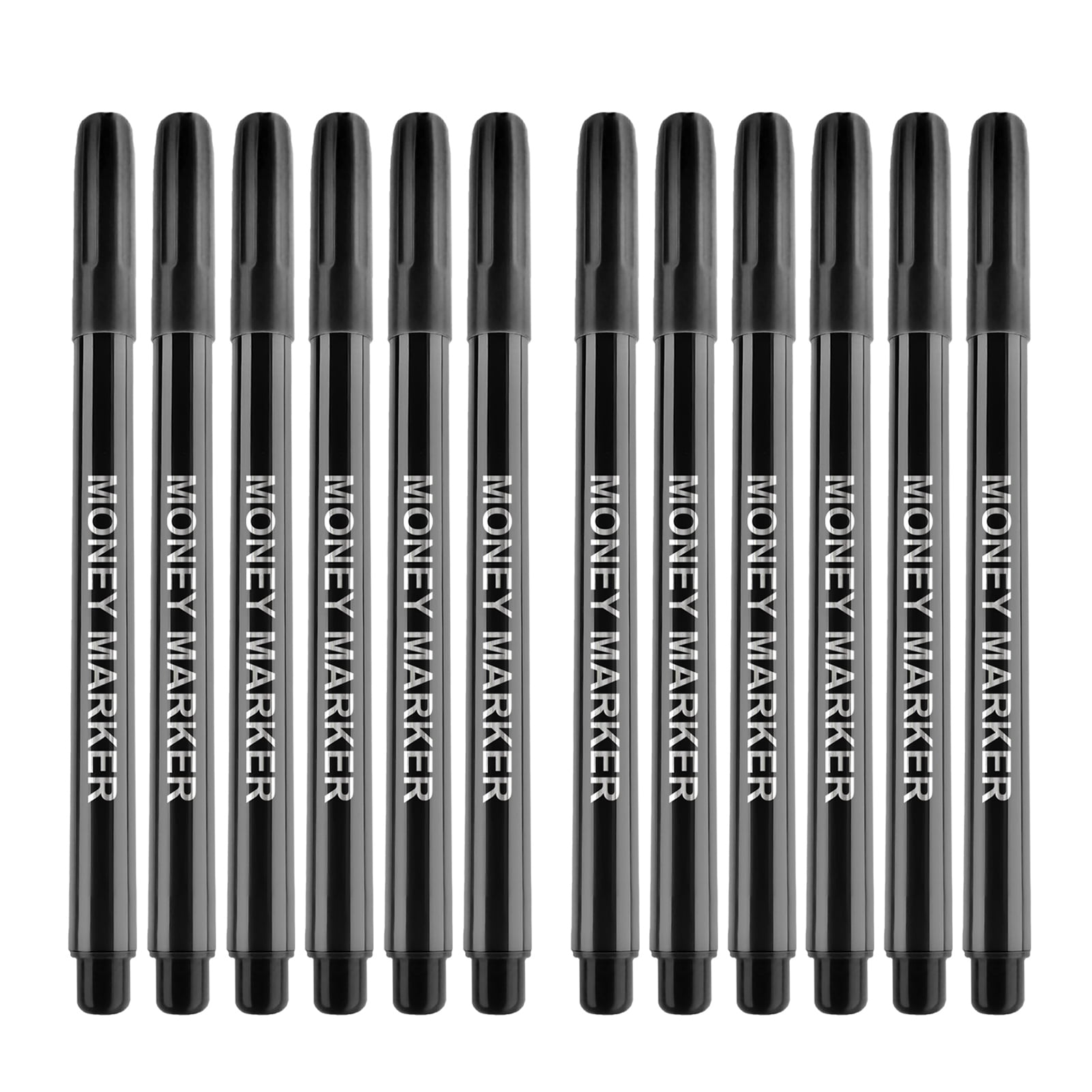 12pcs Counterfeit Pen Fake Money Detector Markers for EURO USD RMB and  Other Countries Bills Cash Check-Gold for Real, Black for Fake Easy and  Fast to Use - Walmart.ca