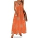 thumbnail image 1 of Patrón de coral brillante naranja y blanco inspirado en el hermoso mar océano marino costero Vestido sin mangas Vestidos para mujer 2024, 1 of 7
