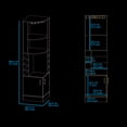 thumbnail image 4 of Open storage design / Display liquor in living areas / Multifunctional bar cabinet use, 4 of 7
